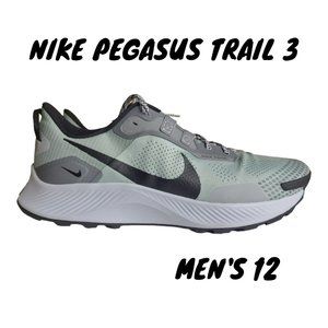 Nike Pegasus Trail 3 Dusty Sage Grey Men's Size 12 Hiking Running Trail Shoe NEW